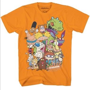 Orange 90s Nickelodeon T-Shirt